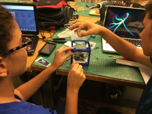Students Tinkering