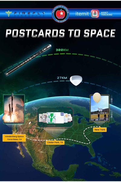 Postcards to Space Small